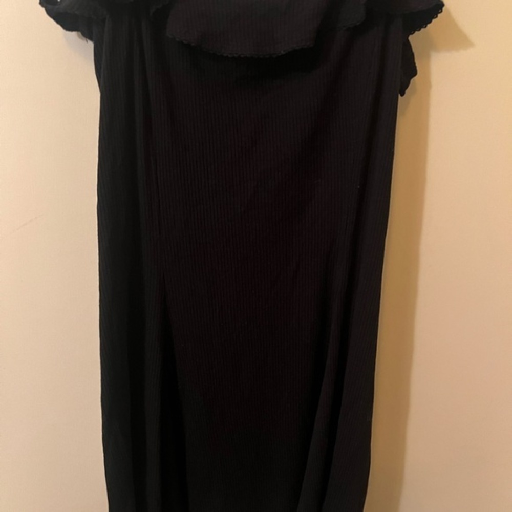 Forever 21 Black Ribbed Top